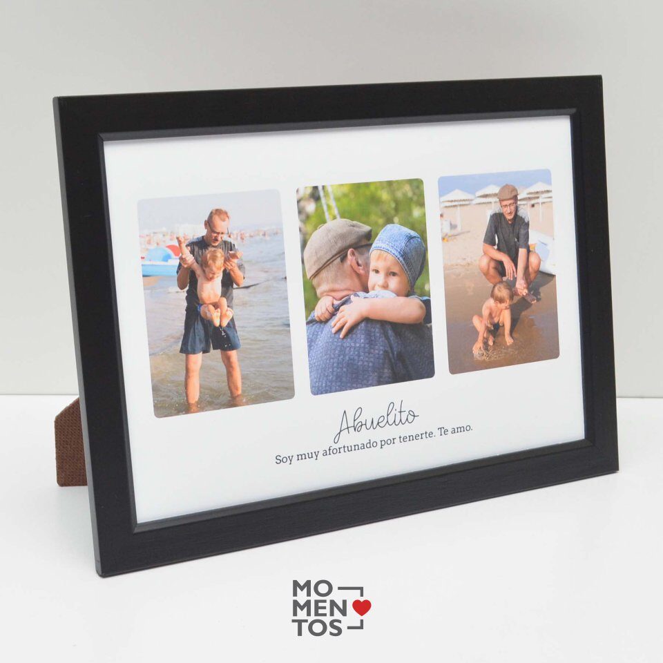 Cuadro 20x30 cm collage 3 fotos