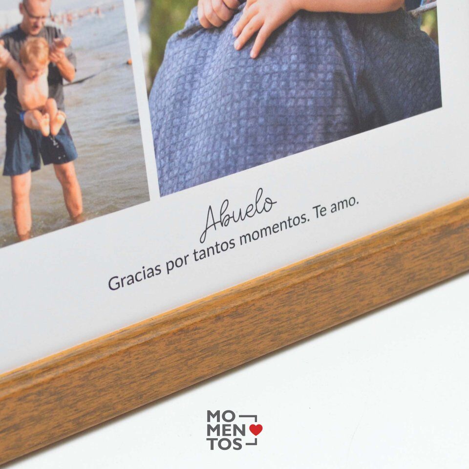 Cuadro 20x30 cm collage 7 fotos