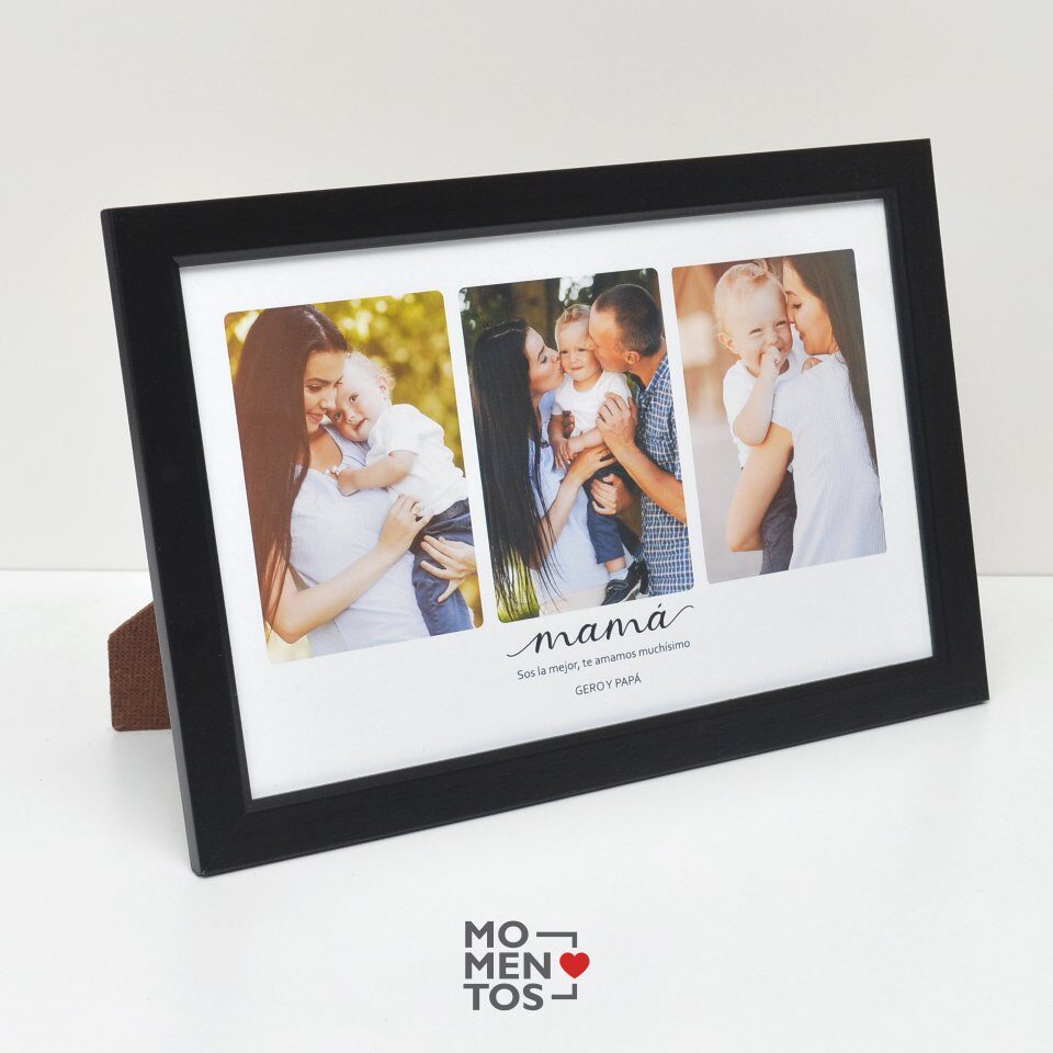 Cuadro 20x30 cm collage 3 fotos