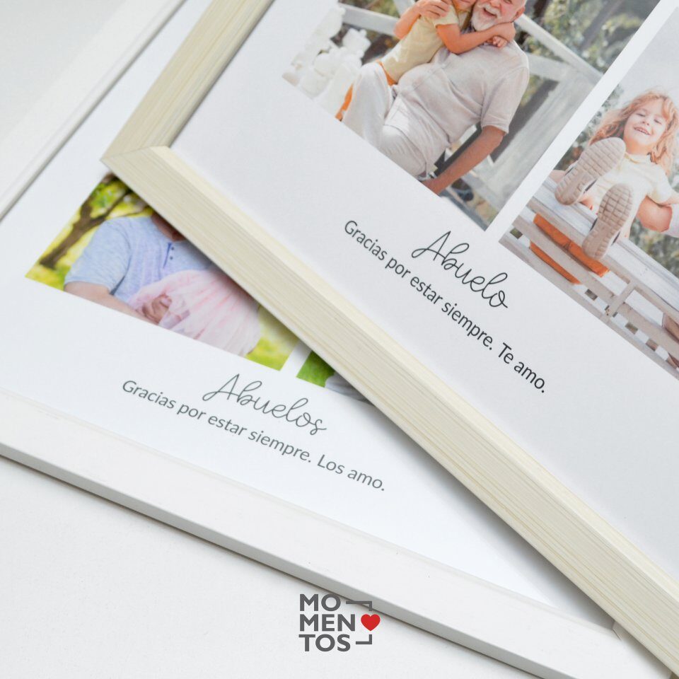 Cuadro 30x30 cm collage 4 fotos