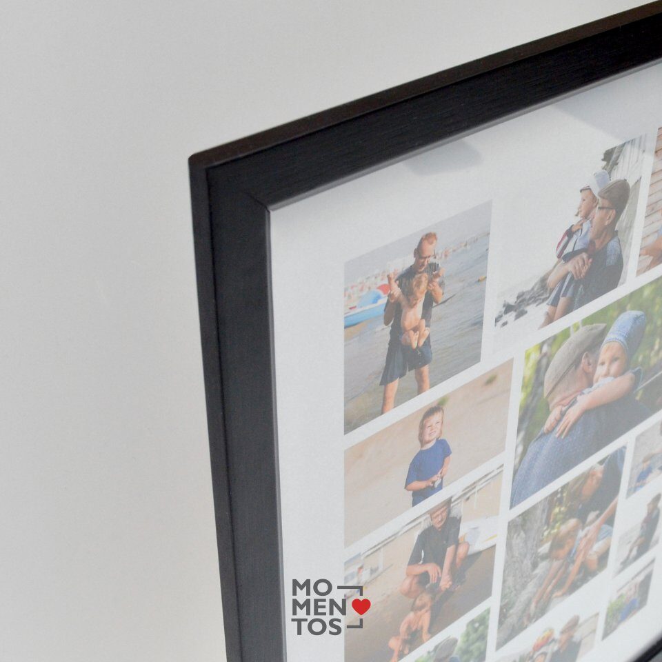 Cuadro 30x40 cm collage 12 fotos