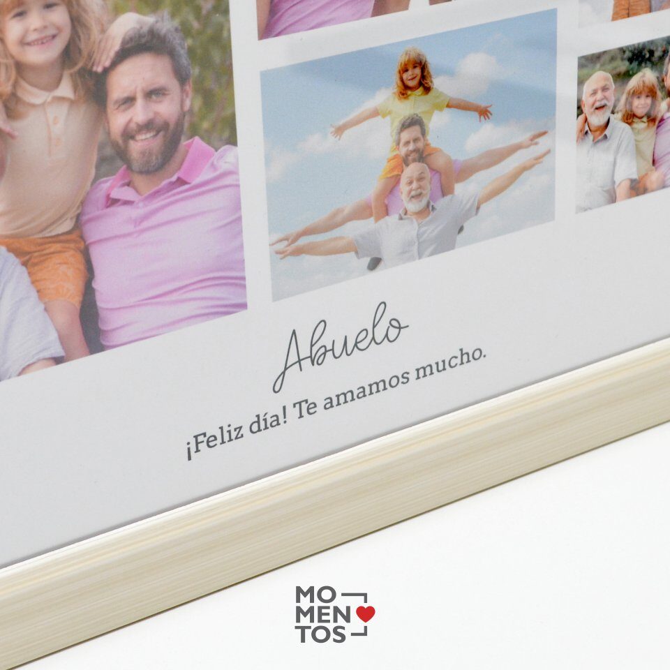 Cuadro 30x40 cm collage 12 fotos