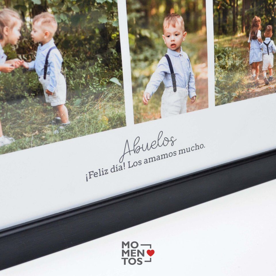 Cuadro 40x60 cm collage 14 fotos