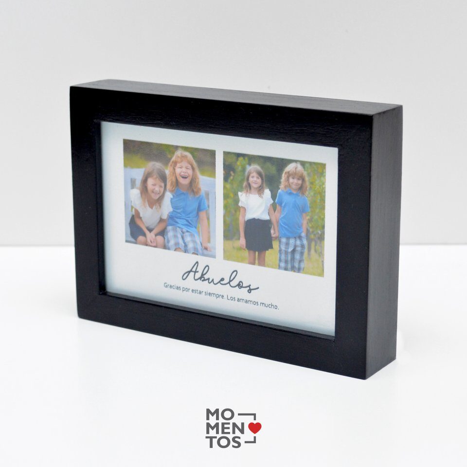 Cuadro 10x15 collage con fotos y frase