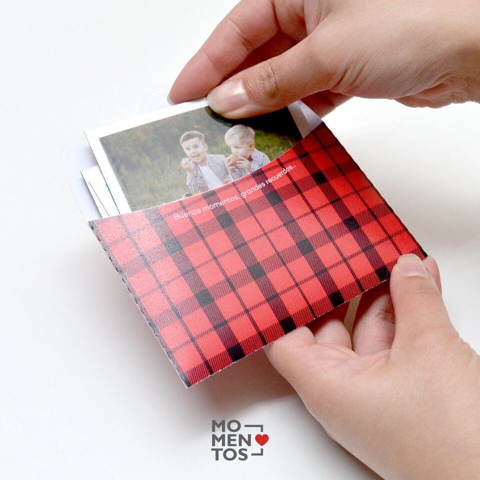 4 Fotos kodak con imán en sobre